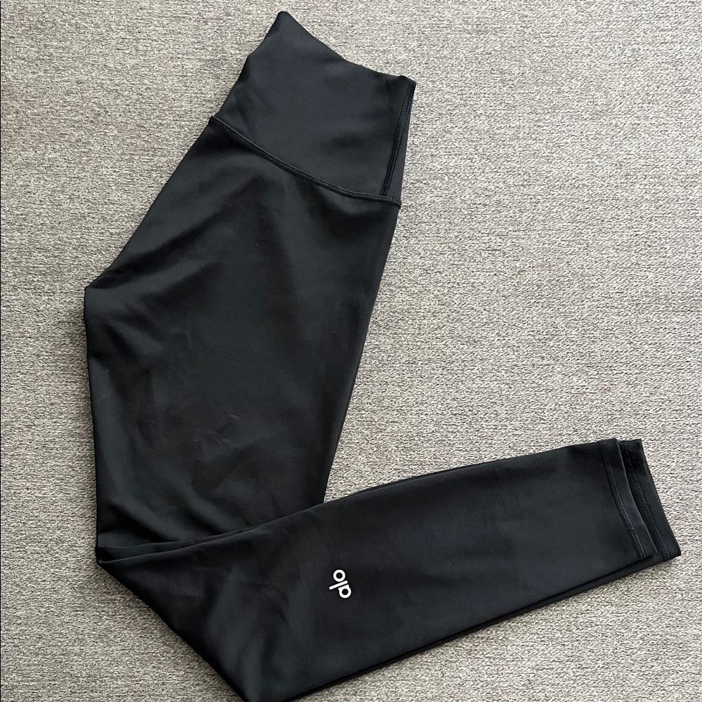 ALO Yoga Jet Black Performance Leggings